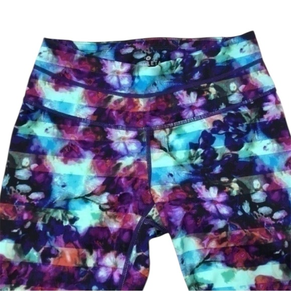 Athleta Multicolored Crop Pants Size XS - Picture 7 of 9